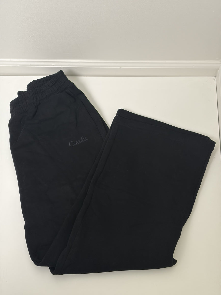 COMFRT NWOT Signature Straight Leg Sweatpants Onyx Black Size XXL