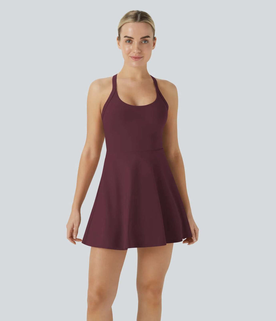 HALARA Airy Backless Twisted InstantCool Active Dress-Easy Peezy Edition Size S