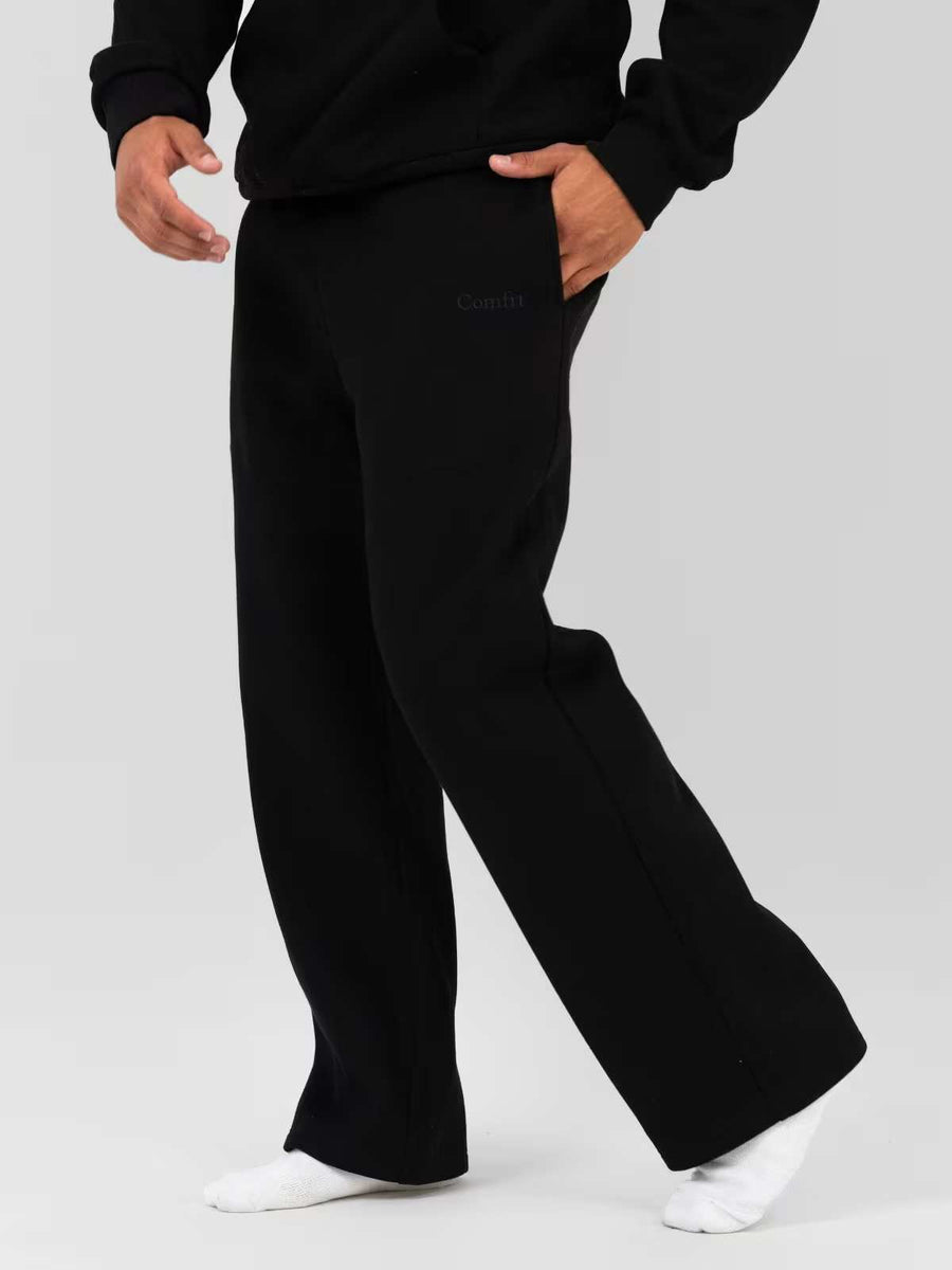 COMFRT NWOT Signature Straight Leg Sweatpants Onyx Black Size XL