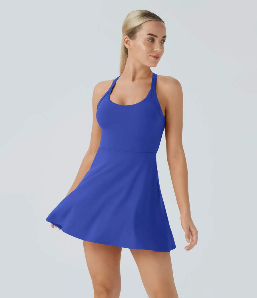 HALARA Backless Twisted Active Dress Size S
