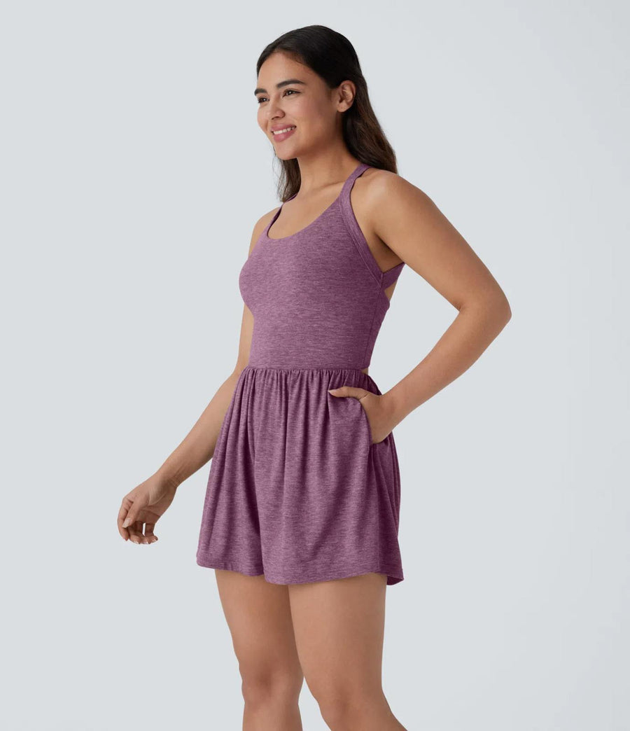 HALARA Pocket 2-in-1 Romper-Easy Peezy Edition Size L