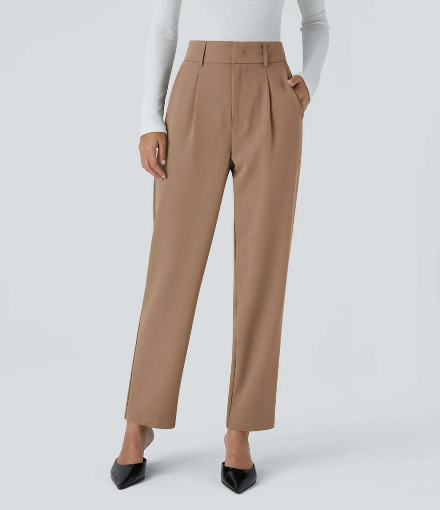 HALARA DayStretch High Waisted Pocket Straight Leg Work Pants Size L