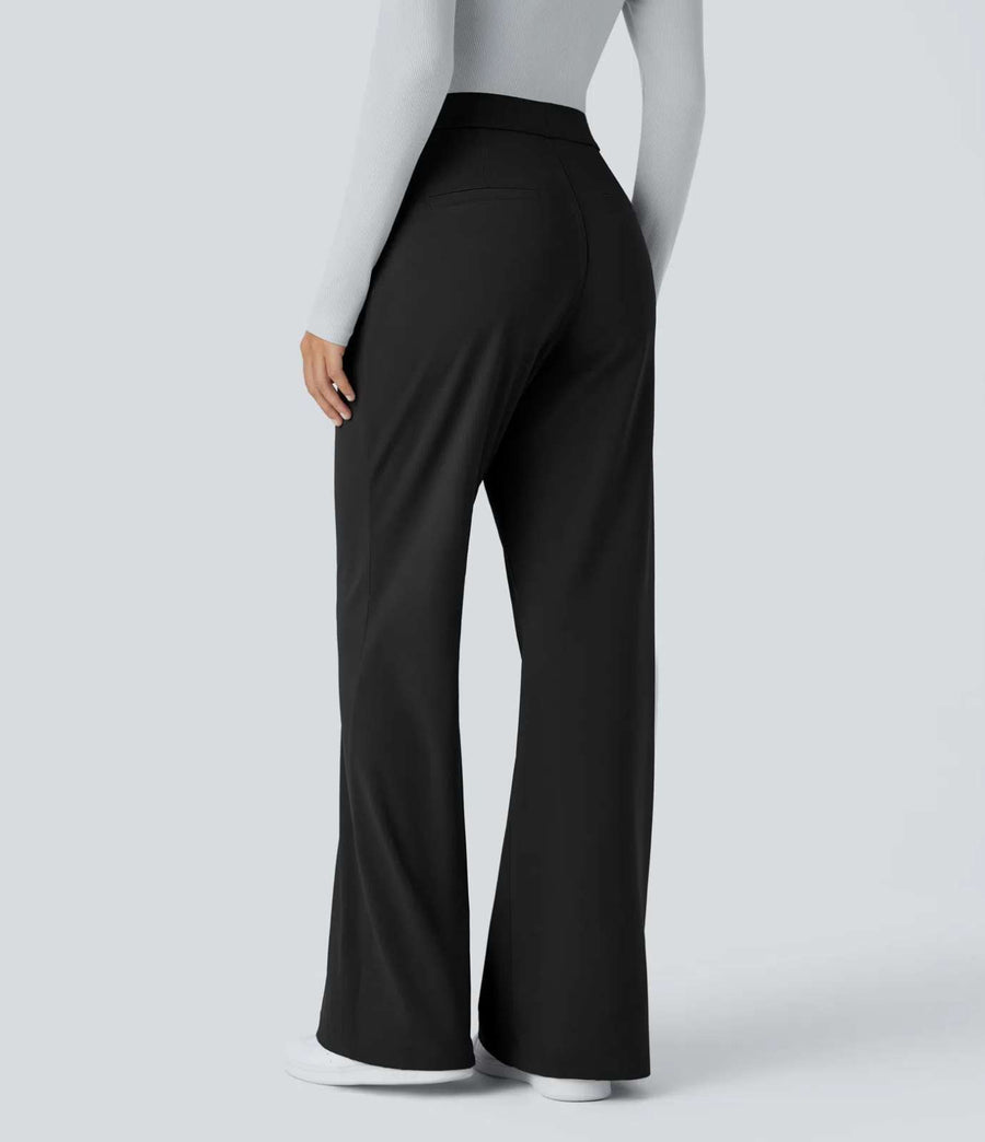 HALARA DayStretch High Waisted Pocket Work Flare Pants Size L
