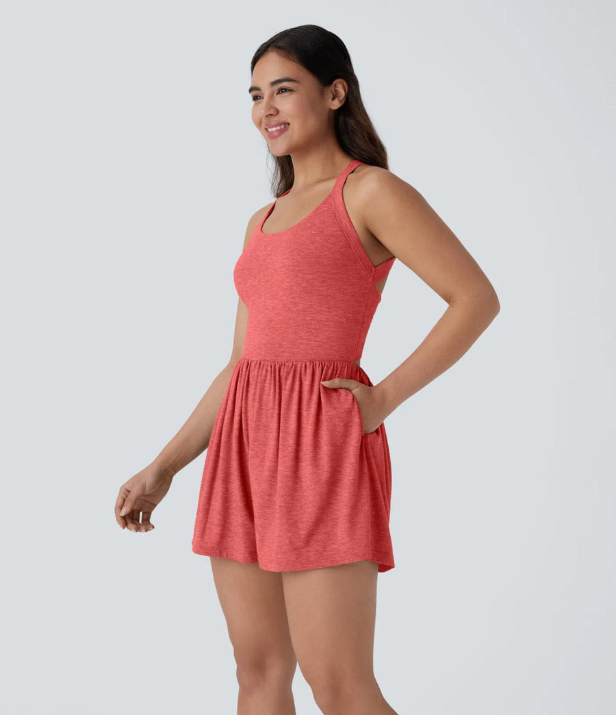 HALARA Pocket 2-in-1 Romper-Easy Peezy Edition Size M