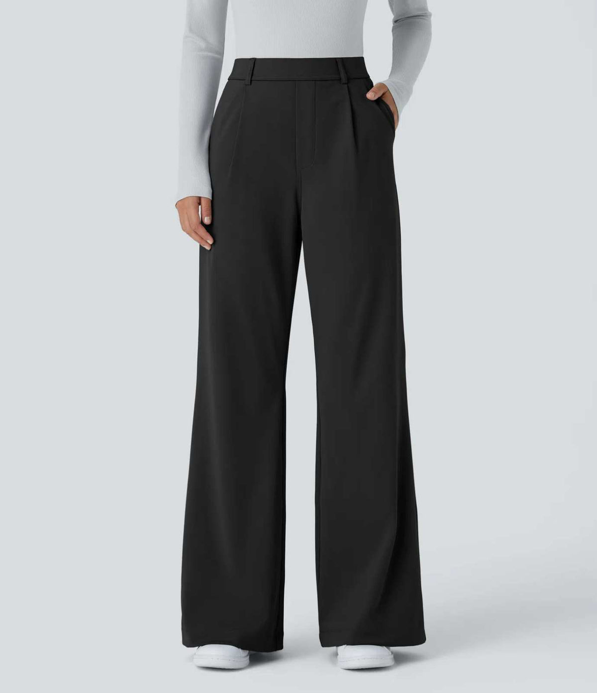 HALARA DayStretch High Waisted Pocket Work Flare Pants Size XL