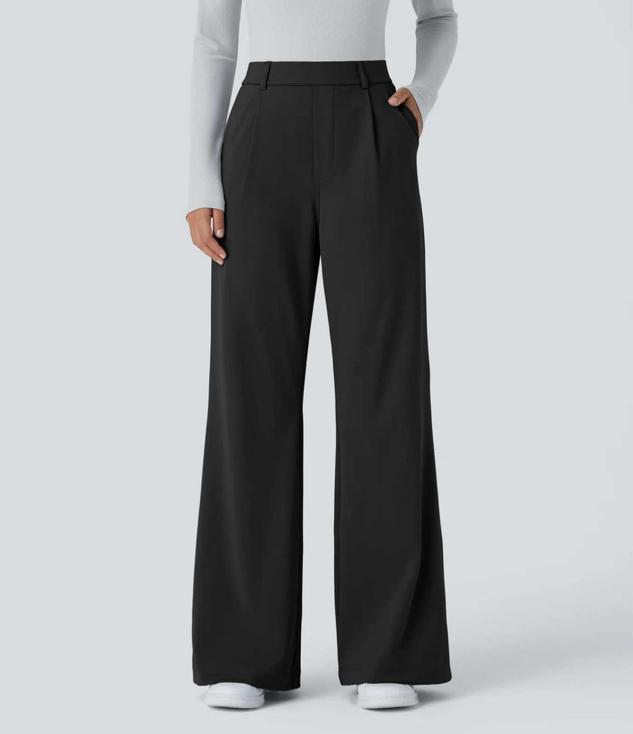 HALARA DayStretch High Waisted Pocket Work Flare Pants Size XL