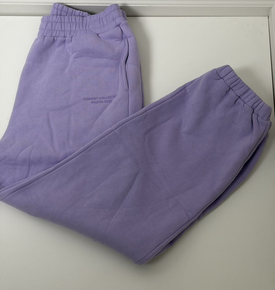 COMFRT NWOT Pastel Edit Sweatpants Lavender Size XL